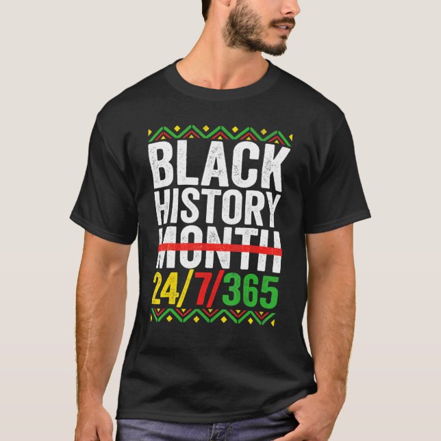 T-shirt Black History Month 247365 African American Melani (Devant)