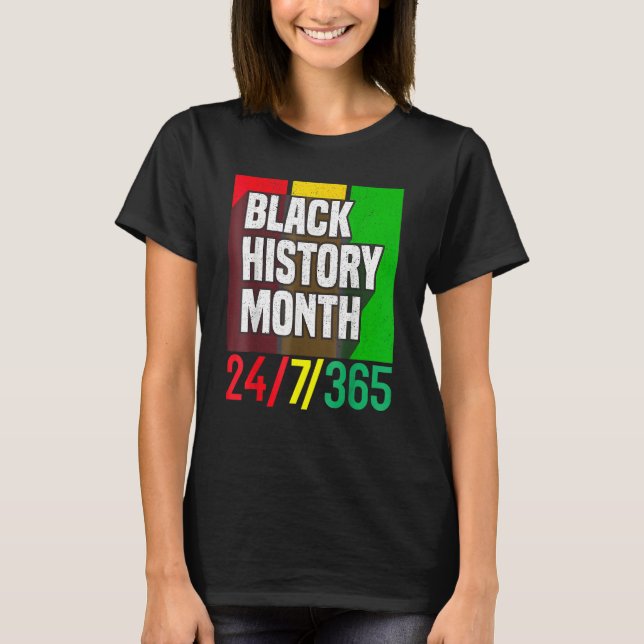 T-shirt Black History Month 247365 African American Melani (Devant)