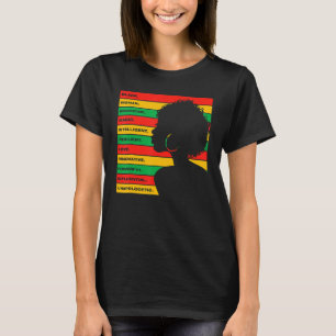T-shirt Black History Month African American Country Celeb