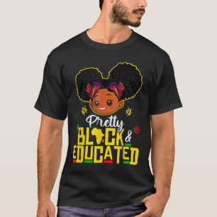 T-shirt Black History Month Girls African African Queen Ki