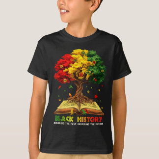T-shirt Black History Month Honoring Past Inspiring Future