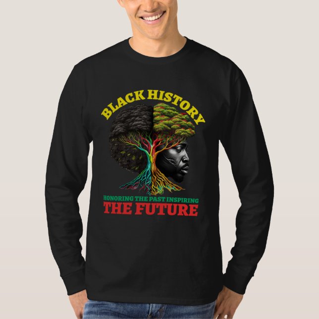 T-shirt Black History Month Inspiring Graphics for Men (Devant)