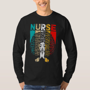 T-shirt Black History Month Nurse Melanin African American