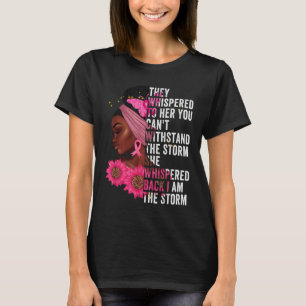 T-shirt Black History Moth Girl I Am The Strong African Q
