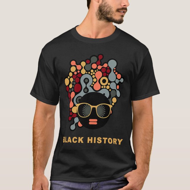 T-shirt Black History SOUL African American Black Teacher (Devant)