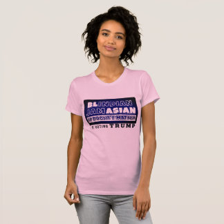 T-shirt Black Indian Jamaican Asian Ça n'a pas d'importanc
