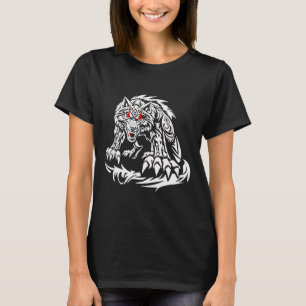 T-shirt Black Jacob Fatu Wolf