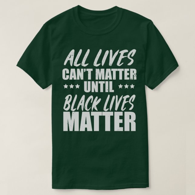 T-shirt Black Lives Matt Human Rights Blm (Design devant)