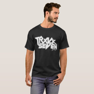 T-shirt Black Logo Track Seven Band Shirt