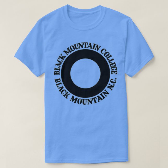 T-shirt Black Mountain College  (Design devant)