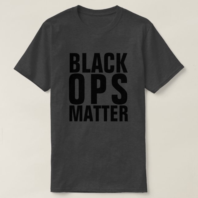 T-SHIRT BLACK OPS (Design devant)