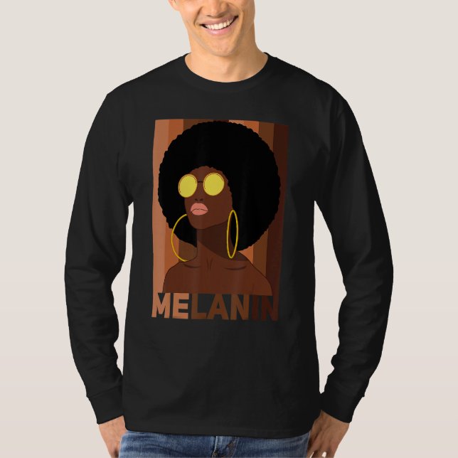T-shirt Black Pride Histoire Mois Vêtements Africain Améri (Devant)