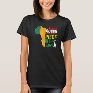T-shirt Black Queen La Pièce La Plus Puissante Le Jeu Blac