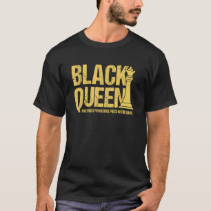 T-shirt Black Queen La Pièce La Plus Puissante Melanin Gir