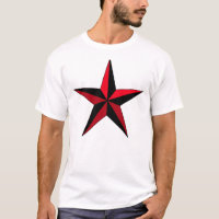 Black & Red Star