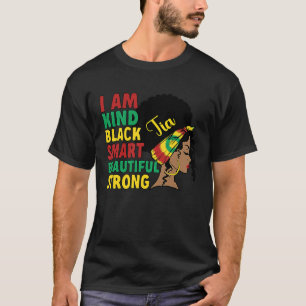 T-shirt Black Tia Grand-mère Africaine Américaine Tia Gran