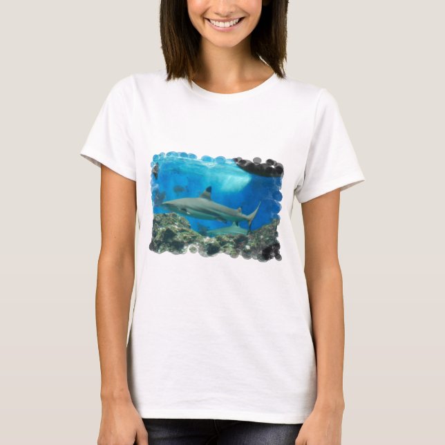 T-shirt black-tipped-shark-1.jpg (Devant)
