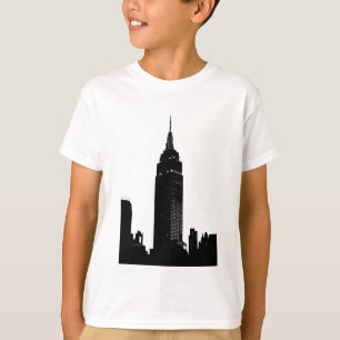 T-shirt Black & White Pop Art New York