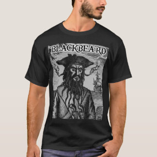 T-shirt Blackbeard la chemise de pirate