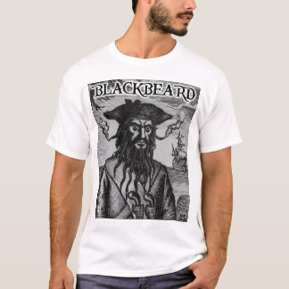 T-shirt Blackbeard la chemise de pirate