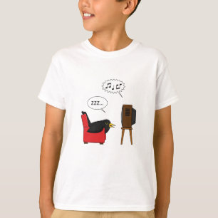 T-shirt Blackbird Dormir devant la bande dessinée de la t