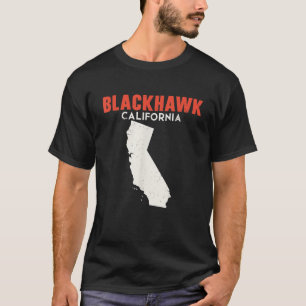 T-shirt Blackhawk California USA State America Travel Cali