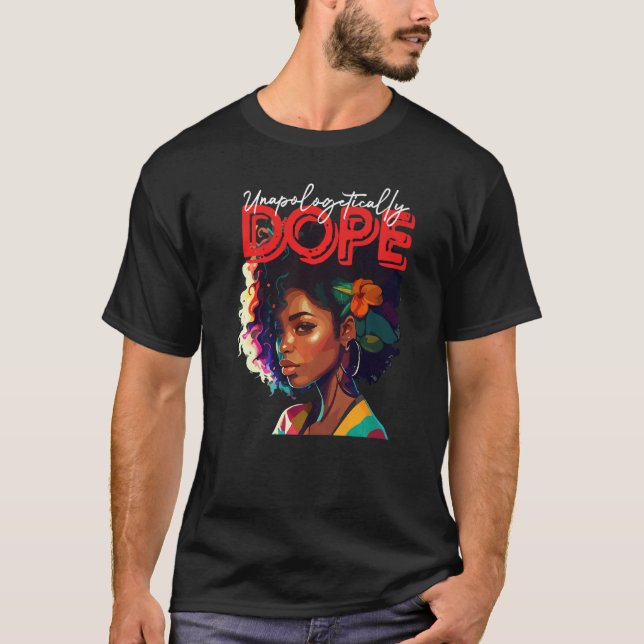 T-shirt Blackity Black Every Month Black History African A (Devant)