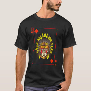 T-shirt Blackjack King Of The Native American War Bonnet L