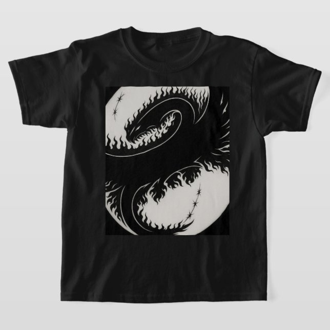 T-shirt Blacklotus/muurlotus (Poser)