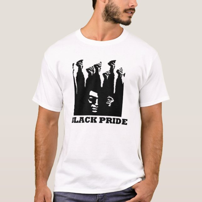 T-shirt blackpride (Devant)