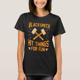 T-shirt Blacksmith Fit Des Choses Pour Fun Forge Forge For