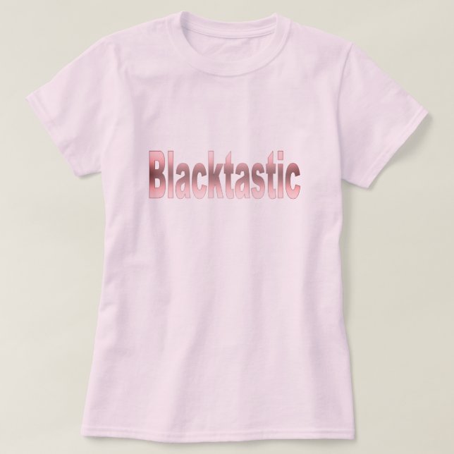 T-shirt Blacktastic (Design devant)