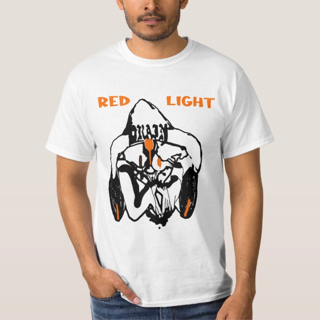 T-shirt Bladé Drain Gang RED LIGHT (Devant)