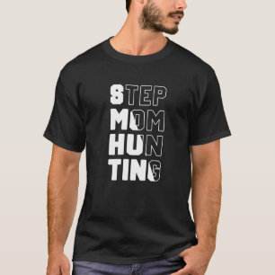 T-shirt Blague de beau-père de chasse de belle-mère mascul