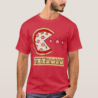 T-shirt Blague de pizza drôle PizzamanNostalgie Vibes de j
