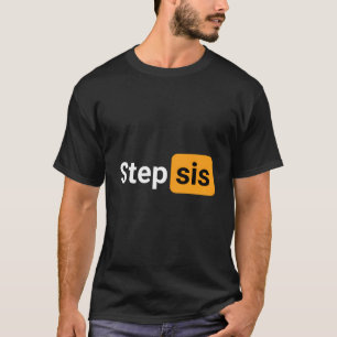 T-shirt Blague d'humour de nouveauté de sœur de demi-frère