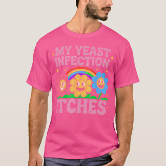 T-shirt Blague d'humour inapproprié sur les démangeaisons