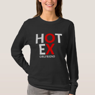 T-shirt Blague disant ex petite amie sexy