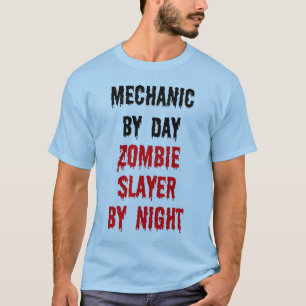 T-shirt Blague mécanique zombie