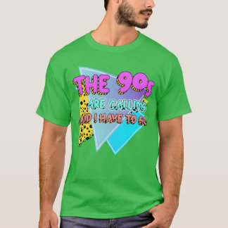 T-shirt Blague Rétro 90 1990 amis Disco