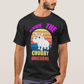 T-shirt Blague sur les droits des animaux "Fat Rhino"