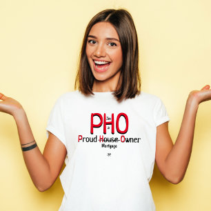 T-shirt Blague sur l'hypothèque des propriétaires de maiso