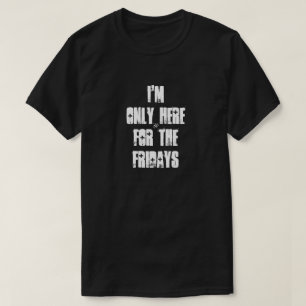 T-shirt Blague sur vendredi