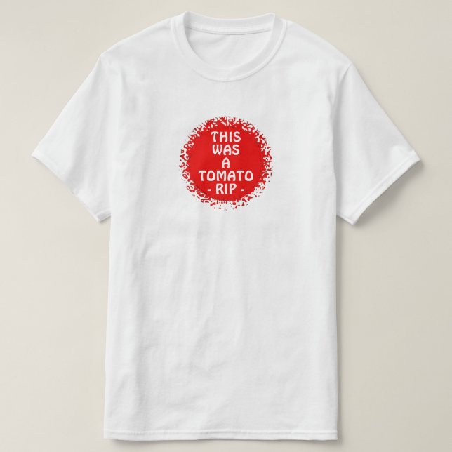 T-shirt Blague tomate (Design devant)