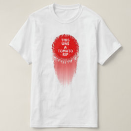 T-shirt Blague tomate