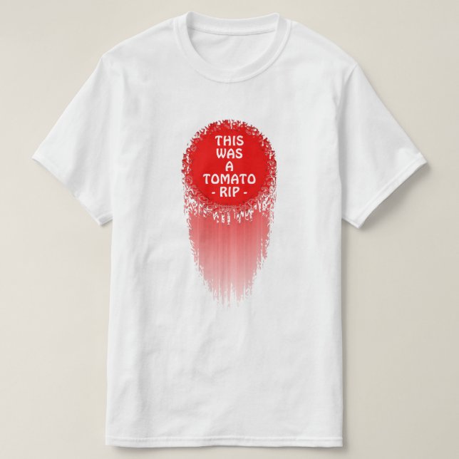 T-shirt Blague tomate (Design devant)