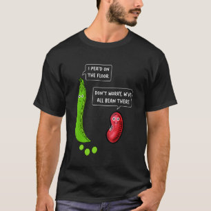 T-shirt Blague végane Petits pois végétariens Humour vég