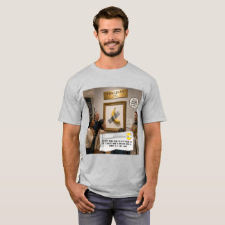 T-shirt Blagues de papier d'emballage de chewing-gum
