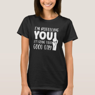 T-shirt Blagues de thérapeute Jeu de mots Ça va devenir un