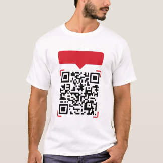 T-Shirt Blagues Idiotes Code QR